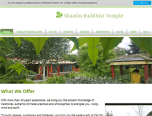 Tablet Screenshot of kungfu.ie